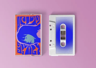 Diseño Cassette- Hit me Hard and Soft